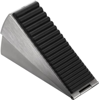 Deurstoppers - Deurstop wig - Deuren Open Houden - Stevige Constructie - 13x7.5x4.6cm - Grijs