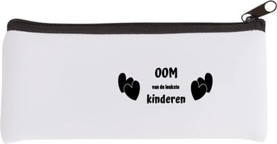 Akyol - oom van de leukste kinderen Etui - Oom - de leukste oom - verjaardag - cadeau voor oom - kado - geschenk - 20 bij 9 cm