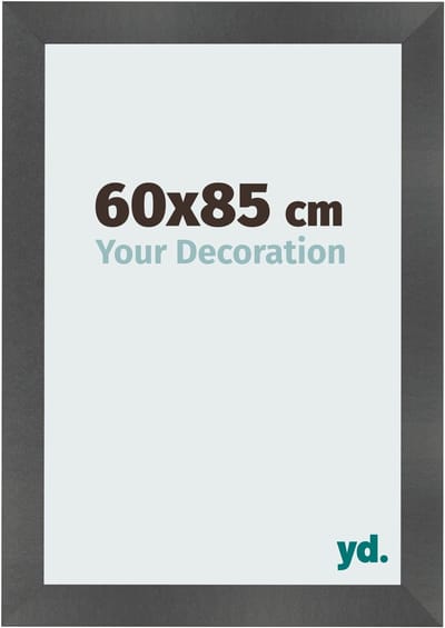 Your Decoration - Fotolijst 60x85 cm - MDF - Zwart Mat - Pisa