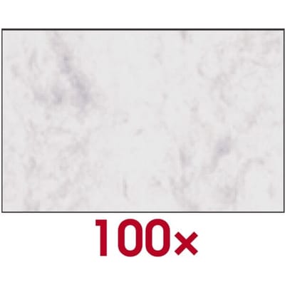 visitekaartjes Sigel 3C 225grs pak a 100 stuks marmer grijs SI-DP742