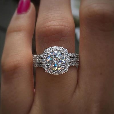 Sterling Zilveren Ringen voor Vrouwen AAA Cubic Zirconia Luxe Verlovingsringen Mode Bruiloft Feest Sieraden 9