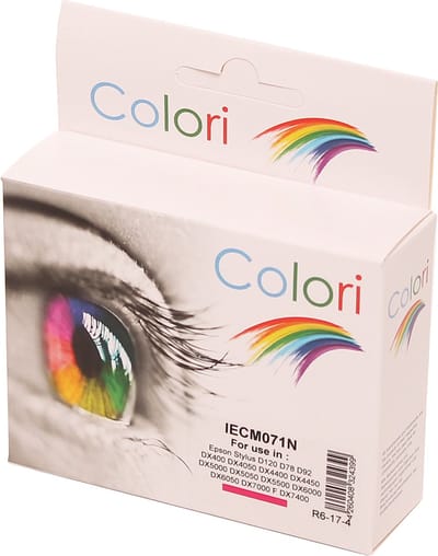 Colori huismerk inkt cartridge geschikt voor Epson T0713 Magenta D78 D92 DX4000 DX4050 DX4400 DX4450 DX5000 DX5050 DX5500 DX7000 DX7400 DX7450 DX8400 DX9200