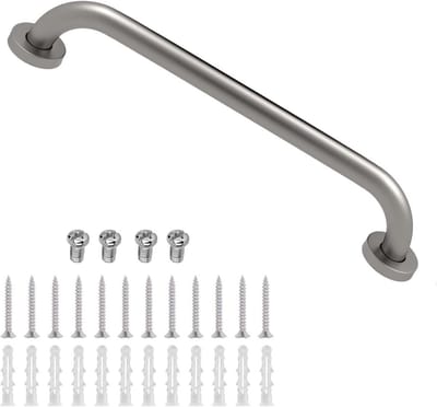 Douche Grijpbar Geborsteld Nikkel 40,6 cm - Veiligheidshandvat voor Badkamer en Toilet