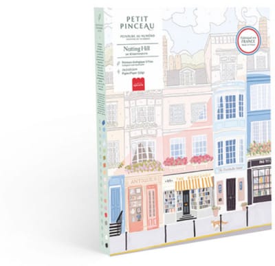 La Petite Epicerie Painting by Number Kit "NOTTING HILL" 329g H33xW25.5xL3.5cm genummerde schilderijenset | Creatieve | Hobbyset | kinderen en volwassenen