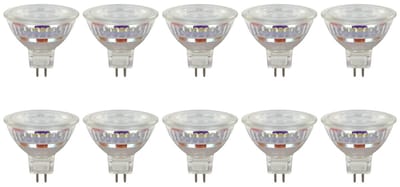 SPL GU5.3 LED Lamp 2.7W - Warm Wit - 350lm - Led Spot MR16 - 10 Stuks