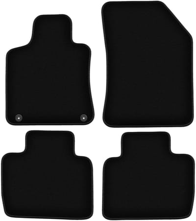 BASIC zwarte veloursmatten voor: Peugeot 508 II sedan, stationwagen, liftback (2018-)