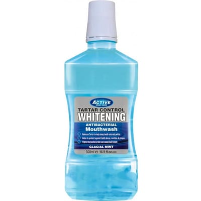 Active Oral Care Tartar Control Whitening Mouthwash 500 ml