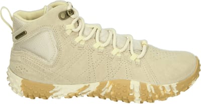 Merrell - J008182 WRAPT MID WP - Half-hoge schoenenDames wandelschoenenBarefootWandelschoenen - Kleur: Wit/beige - Maat: 37