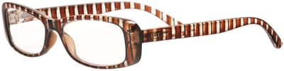Leesbril-Elle-charmant-EL15947-Striped Orange-+1.50