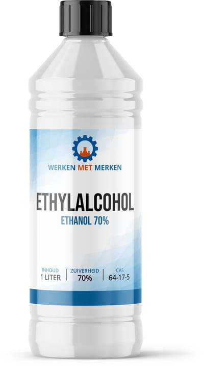 Alcohol 70% Ketonatus - Reinigingsmiddel - Ontvetter - Ethylalcohol - 1 liter