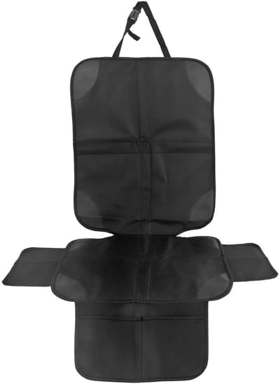 Dailygoods- Autostoelbeschermer Duurzaam - Autostoelbeschermer Achterkant - Antislip Onderkant - Verstelbare Banden - Opbergvakken - Geschikt voor Kinderen - Zitbeschermers