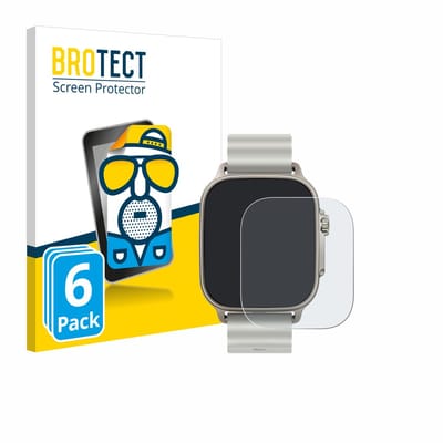 BROTECT - Screenprotector voor realme Watch 5 - Folie Beschermfolie matte 6 Stuks