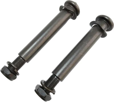 Wielbouten Hometrainer - Fitness Schroeven - Apparaten Bevestigen - Praktisch Zeshoekig Ontwerp - 2 Stuks - Zwart