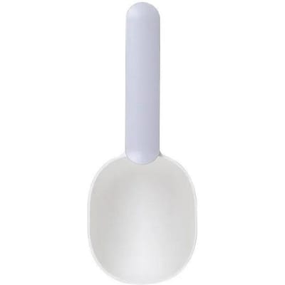 Huisdiervoeding lepel Multifunctionele Hondenvoeding Kattenvoeding Schep Lepel Voederlepel Verzegelde Zak Clip Creatieve Maatbeker Gebogen Ontwerp