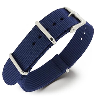 NATO Horlogeband G10 Military Nylon Strap - Marineblauw 16mm