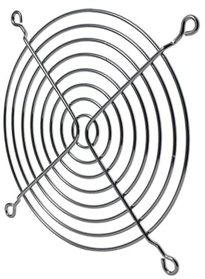 Ventilatorrooster 120x120mm voor Axiale ventilatoren