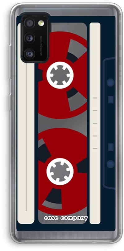 Case Company® - Hoesje geschikt voor Samsung Galaxy A41 hoesje - Here's your tape - Soft Cover Telefoonhoesje - Bescherming aan alle Kanten en Schermrand