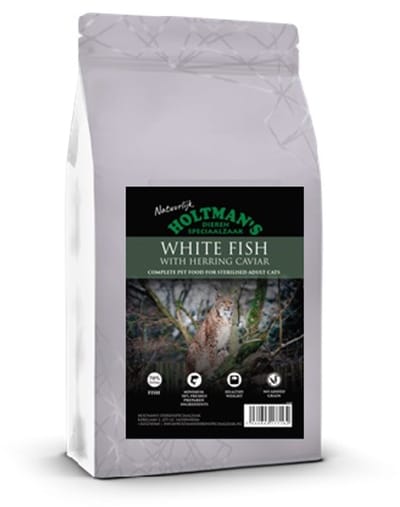 Connoisseur cat adult witvis met haringkaviaar 1,5 kilo