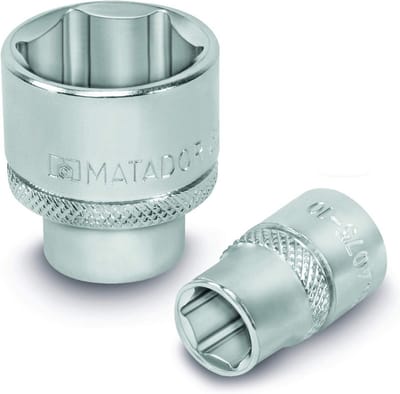 Set Dopsleutels 1/2 Inch 6-Kant Met 90 Tanden Ratel en Accessoires