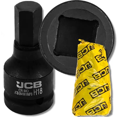 JCB - Klokmoersleutel - 6-Kant - 18mm - 3/4 Inch