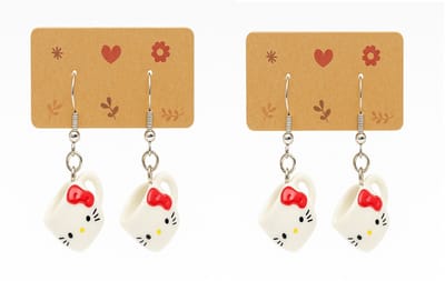 Vriendinnen Oorbellen - Sieraden - Musti - 2 setjes – totaal 4 oorbellen ! - Cadeau voor jezelf en ....