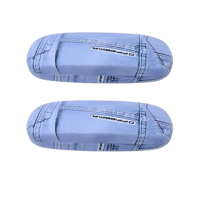 Concorde Brillenkoker - 2x - blauw - universeel - hard kunststof - bril beschermen - bril opbergen - Hard Shell brillendoos