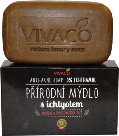 VIVACO Anti-Acné Zeep met 3% Ichthammol - 100g