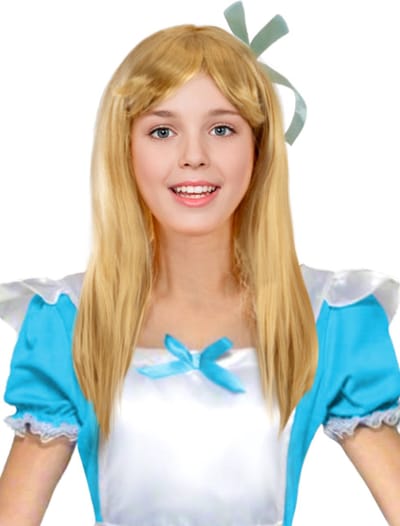 Funidelia | Alice Pruik Voor voor meisjes â–¶ Films & Series, Alice in Wonderland - Accessoires voor kinderen, kostuum accesoires - Geel