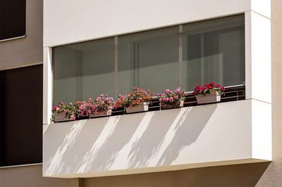 Coloray Buitenrolgordijn - Lichtgroen Zonwerende Screen - 40x180 cm - Outdoor Rolgordijn - Terraszonwering - Balkonafscherming - Raamdecoratie Buiten - Zonwerend Gordijn - Windscherm Balkon