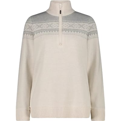 Pull 1/2 zip in brei vrouw CMP