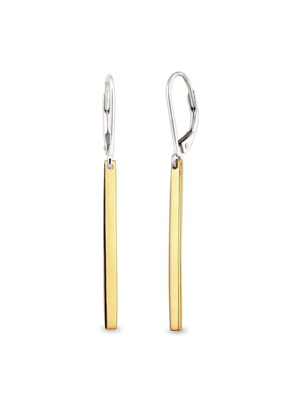 Elli - Oorbellen - Dames Hanger Geo Look Basis Trend Blogger in 925 Sterling Zilver - Dames
