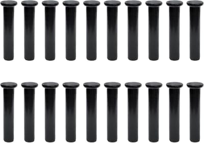 20X Standort Pins voor Workbench - Befestigingen 10x50mm - Kohlenstoffstahl Standort Pegs - Arbeitsplatte Jig Set