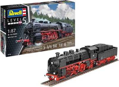 Gedetailleerd Modelbouw Snel প্রকe Locomotief Set Schaal 1:87 voor Knutselaars vanaf 13 jaar