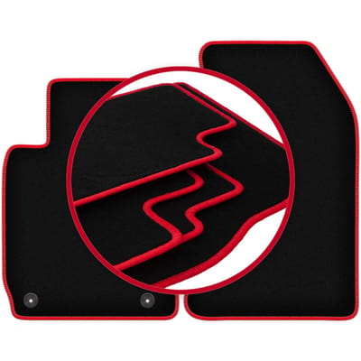 CARLUX-RED automatten voor: Alfa Romeo Spider cabrio (2005-)