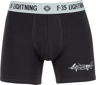 Fostex Boxershort F-35 Lightning Dark Grey S