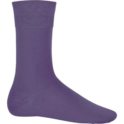 Kariban Katoenen sokken K813 - purple - 39-42