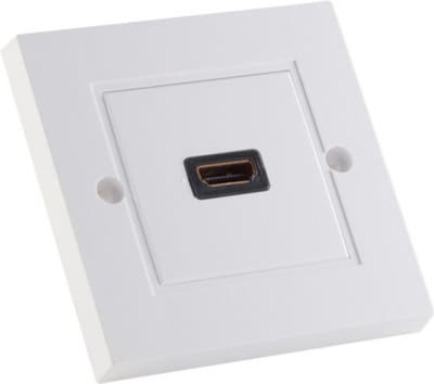S-Impuls HDMI inbouw wandcontactdoos met 1 aansluiting - versie 1.3 (Full HD 1080p)