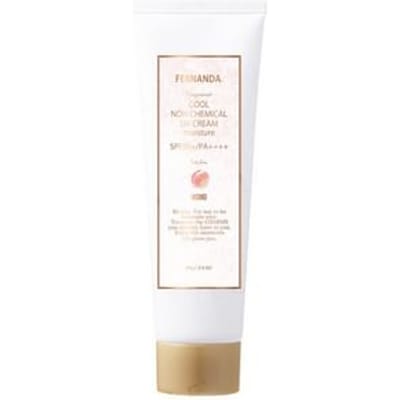 Fernanda - Peach Fragrance Cool Non-Chemical UV Cream SPA 50+ PA++++ 80g
