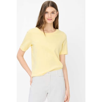 Brax Dames Shirt  Style CIRA S limoncello, lichtgeel, maat 48