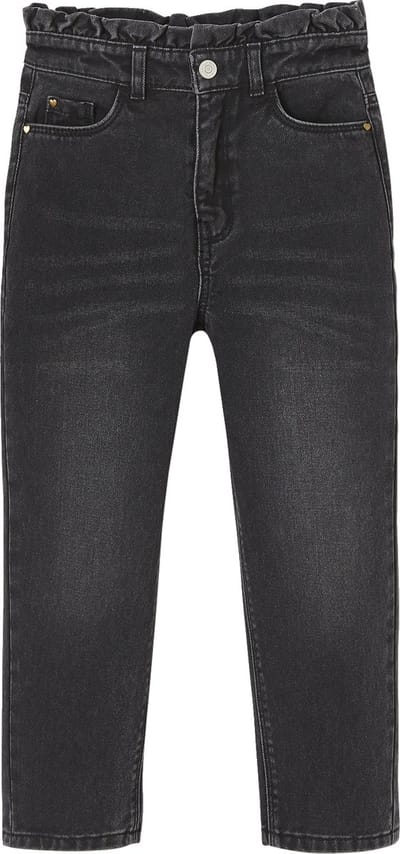 Vertbaudet Mom jeans met hartjeszakken op de achterkant Meisje