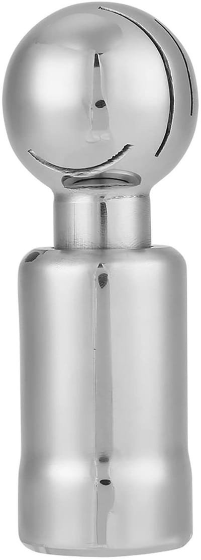 Dailygoods- Sprayball 3/4 Inch - Roestvrij Staal - Zelfreinigend - 360° Spuitdekking - Maximale Reinigingsdiameter 6 m - Duurzaam Ontwerp - Reinigingskop