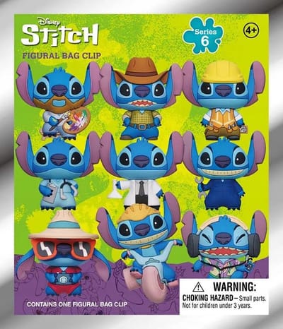 Lilo & Stitch Wave 6 PVC Rugzak Clip - 3D Figuurtje