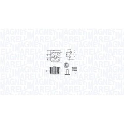 Olie radiator, motorolie MAGNETI MARELLI 350300003500