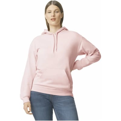 Gildan Sweater met capuchon Midweight Softstyle GISF500 - Light Pink - M