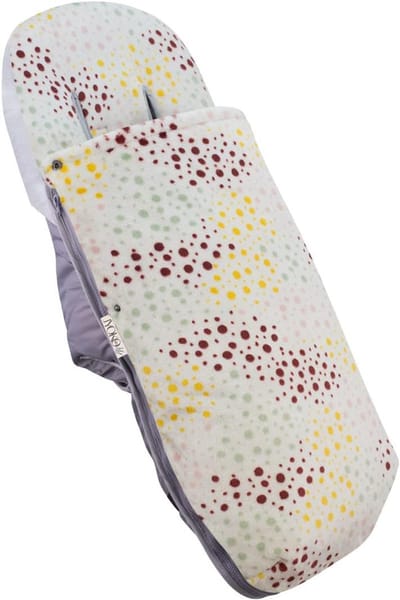 Universele Voetenzak - Kinderwagen Accessoire - Warmte & Comfort - Hypoallergeen Fleece Materiaal - 42x100 cm - COLORFUL PARTY