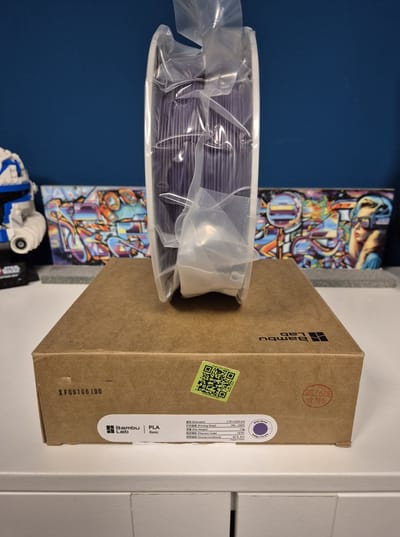 Bambu Lab PLA Basic Indigo Paars 1kg met Spoel – 1.75mm – Indigo Paars Filament