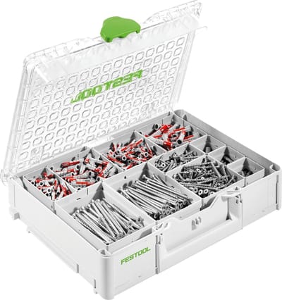 Festool SYS3 ORG M 89 SD Systainer Organizer (gevuld) - 577353