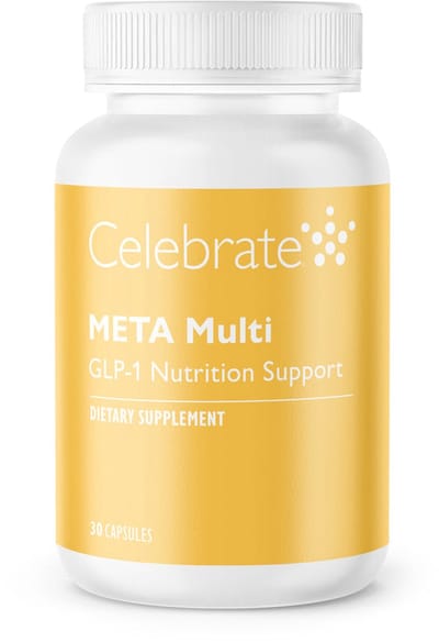 Celebrate META Multi – Multivitamine bij verminderde eetlust – 30 capsules – met IJzer, B12 en B1