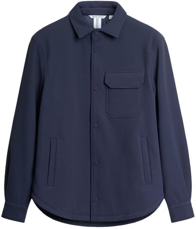 Antony Morato Overhemd Shirt Mmsl00772 Fa600297 7139 Marine Mannen Maat - W48
