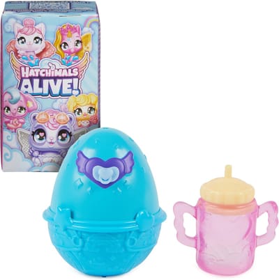 Hatchimals Alive - 1 Verassing-minifiguur in ei dat zelf uitkomt - stijl kan variëren